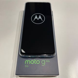 モトローラ(Motorola)のMOTOROLA moto g53y 5G A301MO アークティックシルバー(スマートフォン本体)