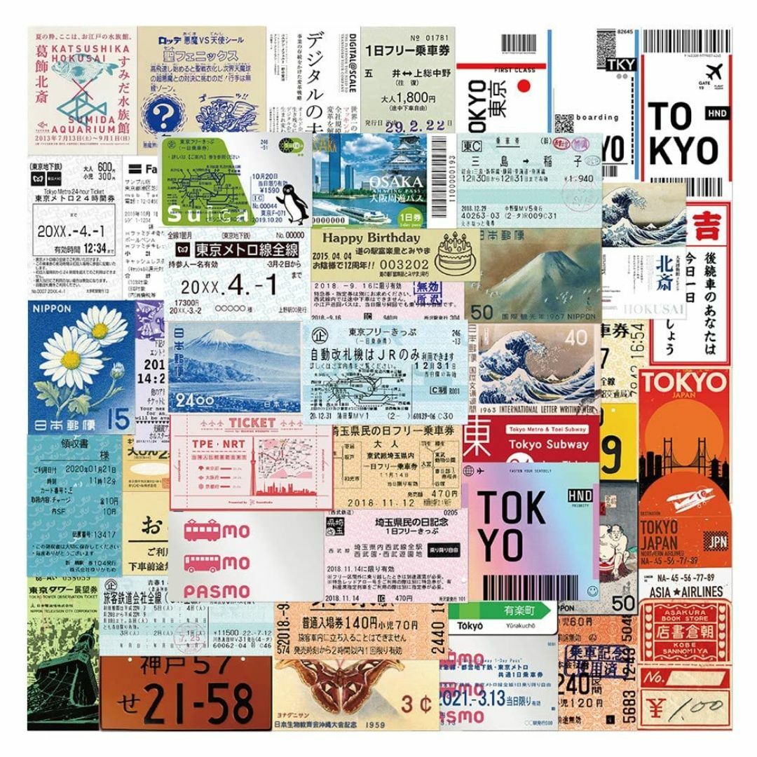 色:日本旅行コレクション日本旅行コレクションステッカーセット 60枚入り チ その他のその他(その他)の商品写真