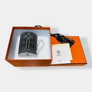 エルメス(Hermes)のエルメス  アッシュデコ Hデコ マグカップ  箱付　新品未使用(グラス/カップ)