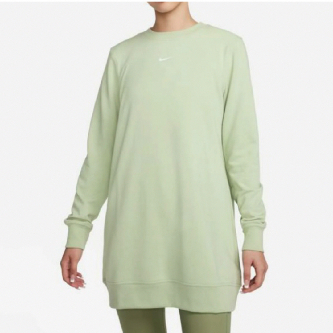 NIKE(ナイキ)のNIKE ウィメンズ ワン DF チュニック L/S クルー   レディースのトップス(トレーナー/スウェット)の商品写真