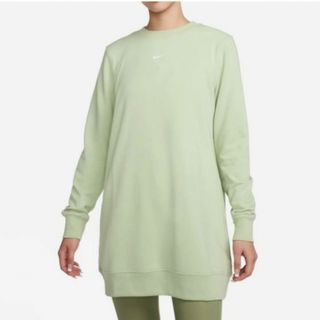 ナイキ(NIKE)のNIKE ウィメンズ ワン DF チュニック L/S クルー  (トレーナー/スウェット)