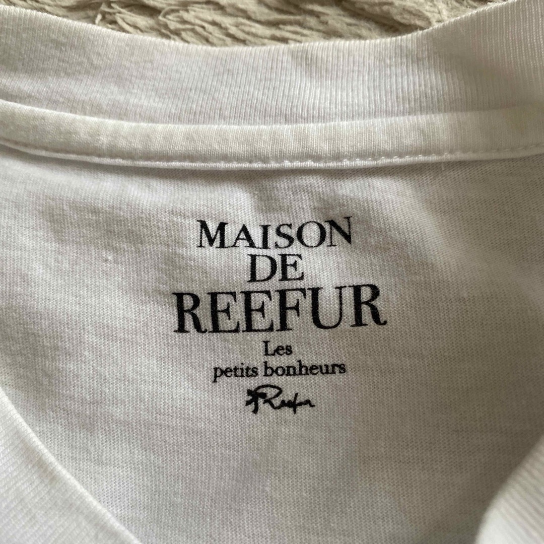 Maison de Reefur(メゾンドリーファー)のMAISON DE REEFUR メゾンドリーファー リップ柄 Tシャツ レディースのトップス(Tシャツ(半袖/袖なし))の商品写真