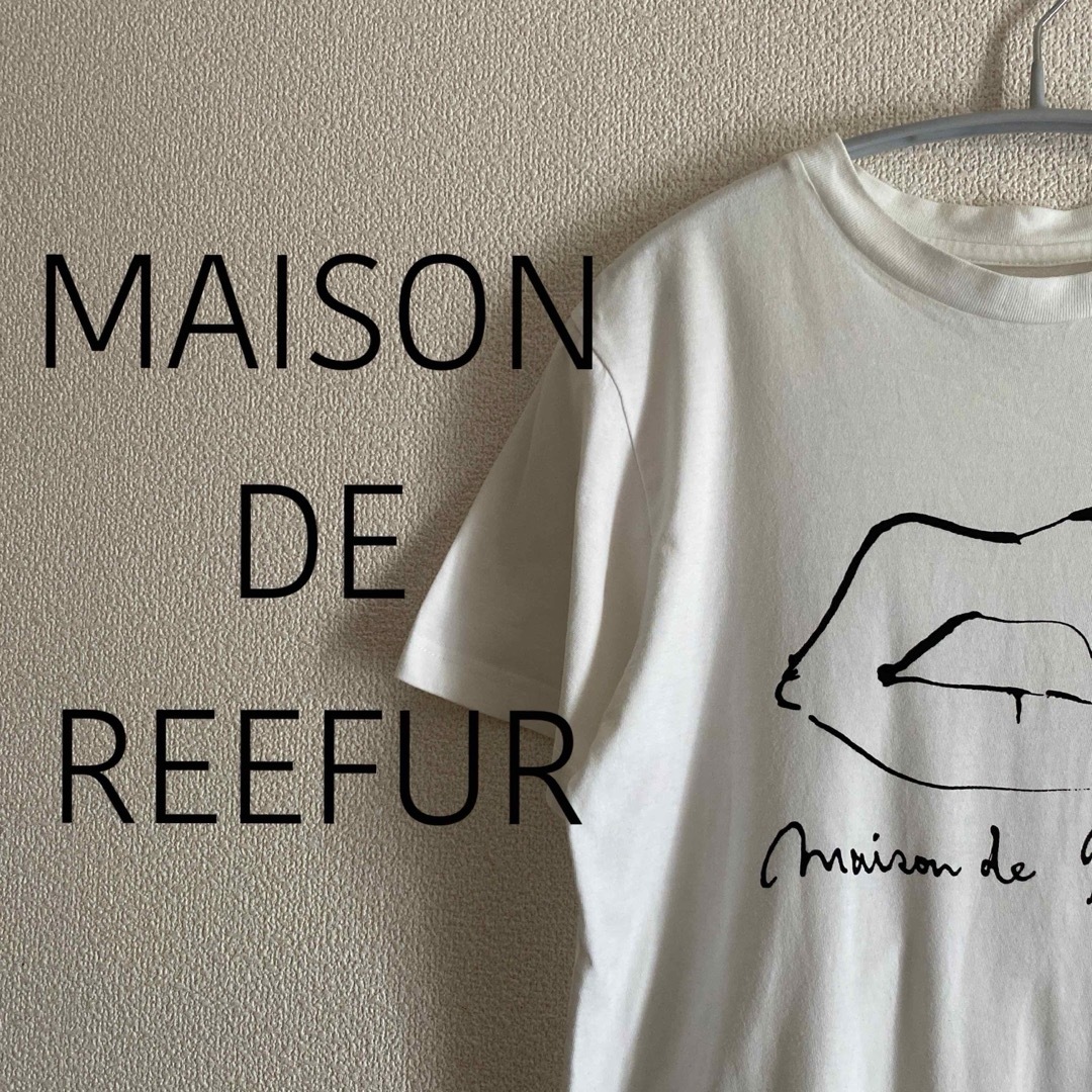 Maison de Reefur(メゾンドリーファー)のMAISON DE REEFUR メゾンドリーファー リップ柄 Tシャツ レディースのトップス(Tシャツ(半袖/袖なし))の商品写真