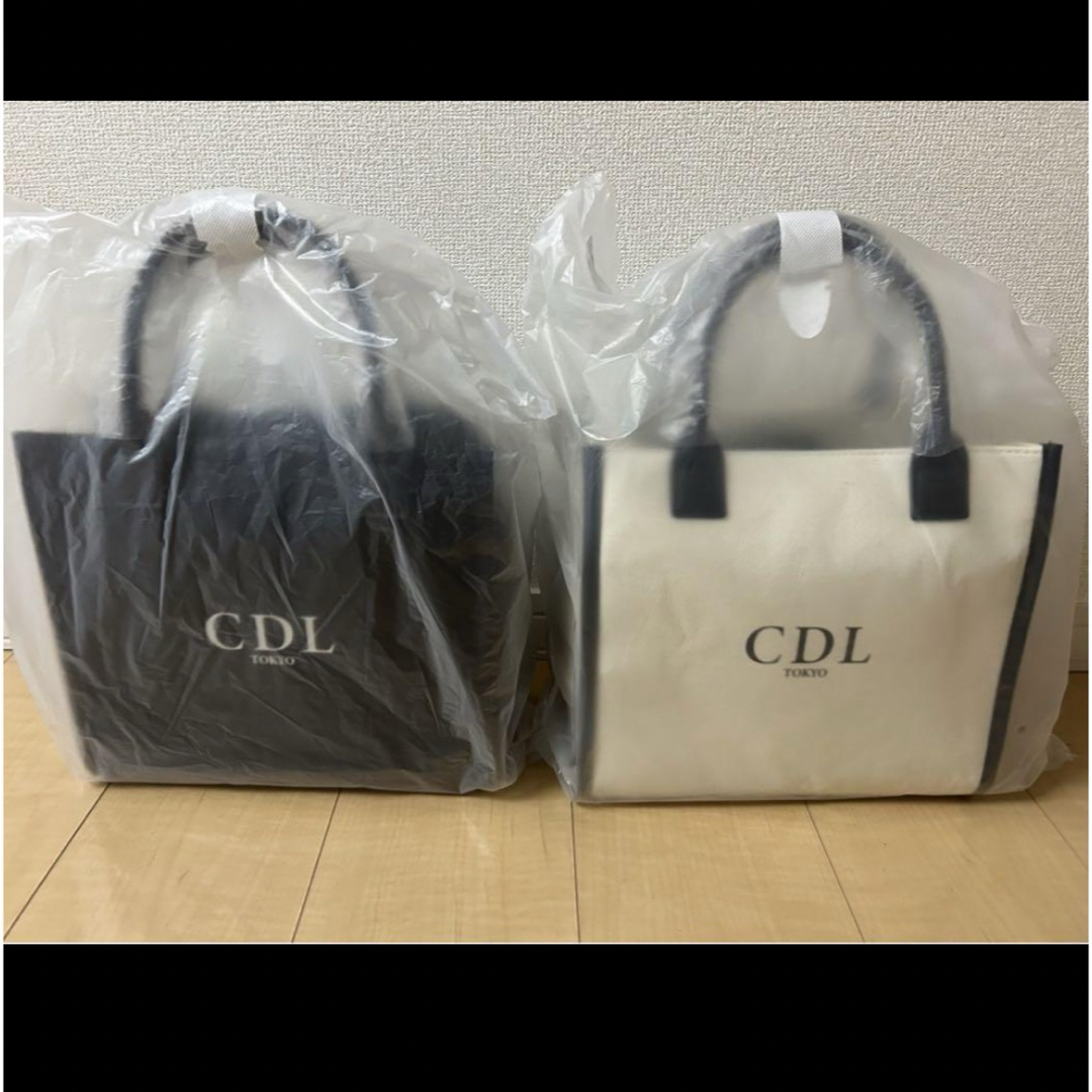 三代目 J Soul Brothers(サンダイメジェイソウルブラザーズ)のCDL Canvas Tote Bag SMALL 2点セット(白1点・黒1点) レディースのバッグ(トートバッグ)の商品写真