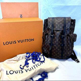 ルイヴィトン(LOUIS VUITTON)のLV ルイヴィトン クリストファー MM モノグラム マカサー バックパック(バッグパック/リュック)