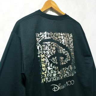 ディズニーキャラクター　ぎんぱくロゴ　Disney　新品　トレーナー