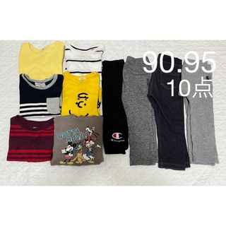 ベビーギャップ(babyGAP)の匿名発送★サイズ90.95 男の子　トップス、ボトム計10点セット　まとめ売り(Tシャツ/カットソー)