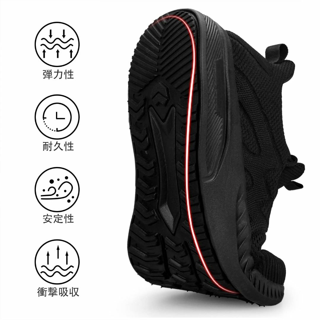 [Feethit] スニーカー レディース ランニングシューズ 通気 軽量 滑り レディースの靴/シューズ(その他)の商品写真
