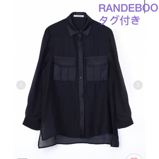 ランデブー(RANDEBOO)のRANDEBOO / ランデブー Sensual shirt(シャツ/ブラウス(長袖/七分))