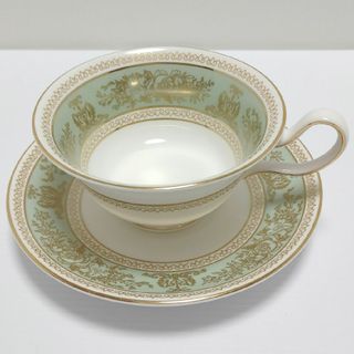 ウェッジウッド(WEDGWOOD)の★ウェッジウッド WEDGWOOD★コロンビアセージグリーン ピオニー 未使用(食器)