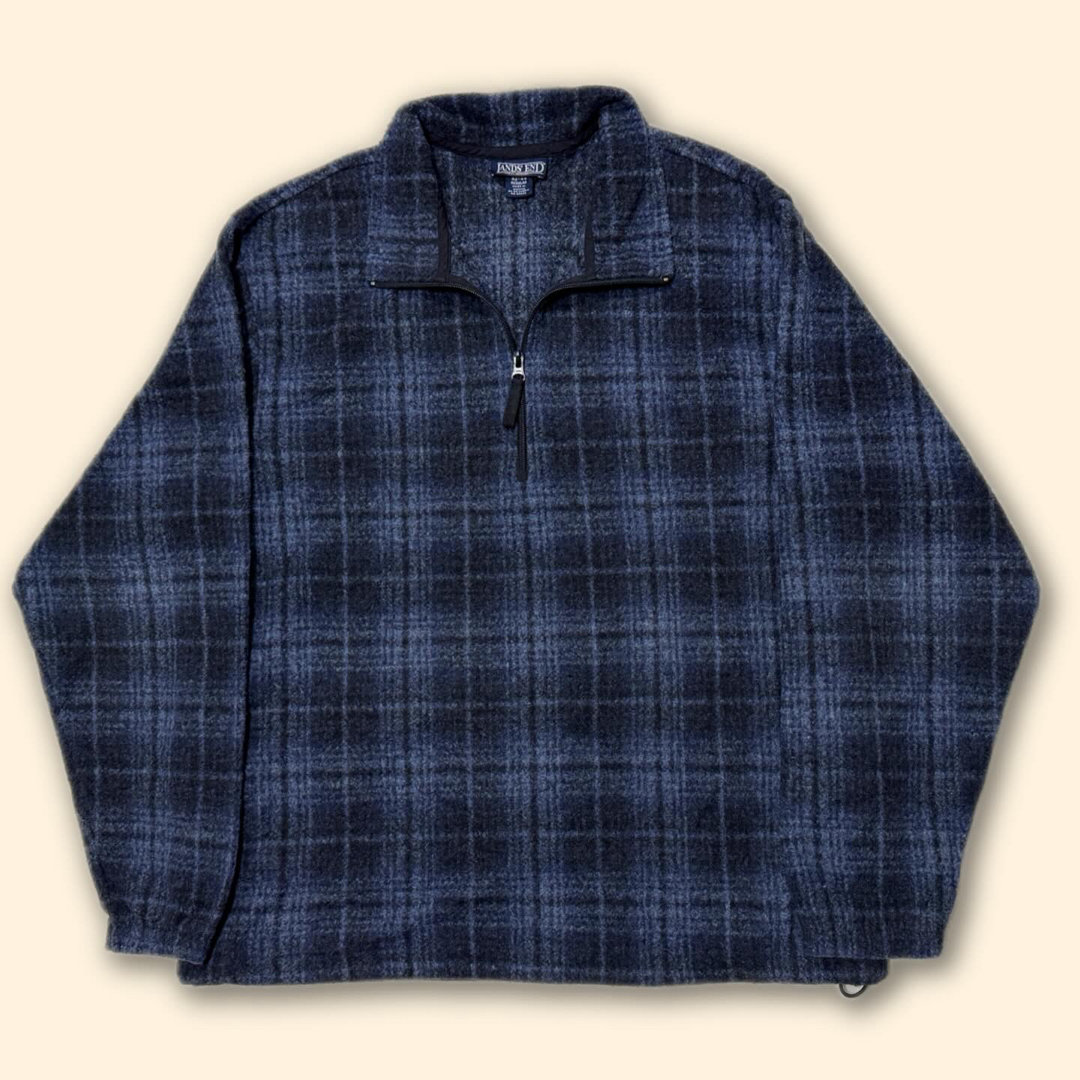 LANDS’END(ランズエンド)のLANDS END half zip fleece メンズのジャケット/アウター(その他)の商品写真