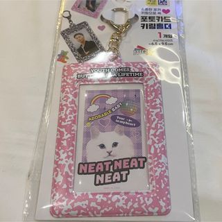 ダイソー(DAISO)の韓国ダイソー　トレカケース　トレカ　推し活　ピンク(アイドルグッズ)