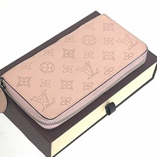 ルイヴィトン(LOUIS VUITTON)のLOUIS VUITTON ルイヴィトン マヒナ ジッピーウォレット ピンク(財布)