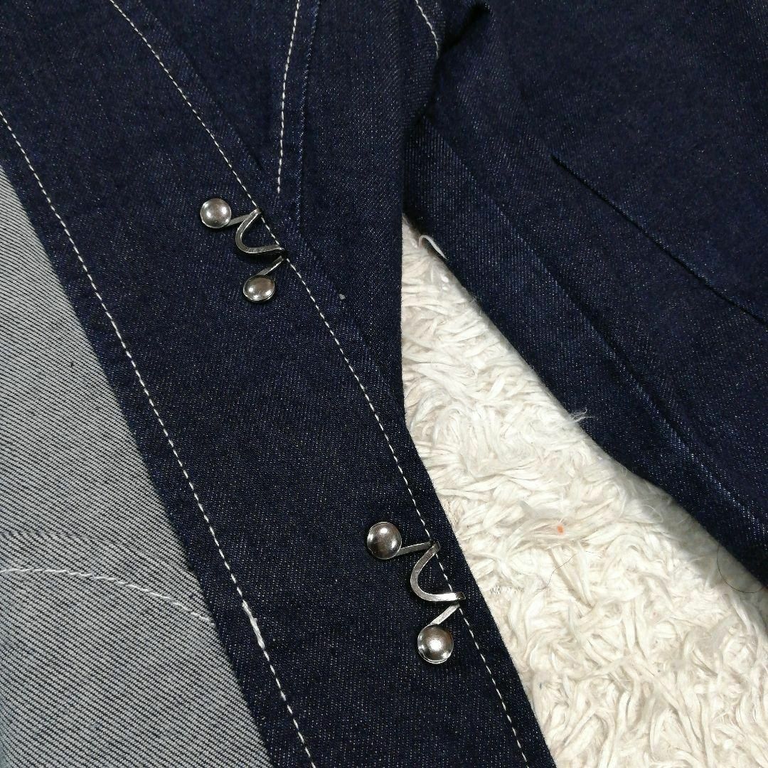 BRAVER　デニムジャケット　ブルゾン　ジージャン　Gジャン　ホック　メンズ メンズのジャケット/アウター(Gジャン/デニムジャケット)の商品写真