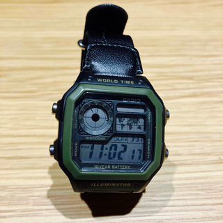 カシオ(CASIO)のCASIO STANDARD カシオ チープカシオ 腕時計 カーキ オリーブ(腕時計(アナログ))