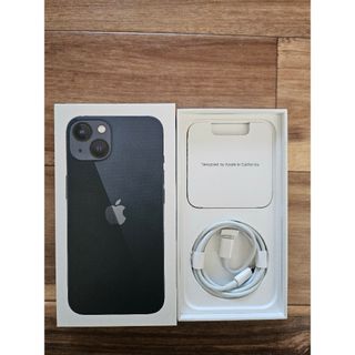 アイフォーン(iPhone)のアップル iPhone13 128GB ミッドナイトSIMフリー(スマートフォン本体)