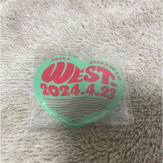 WEST. AWARD ステッカー　大阪(アイドルグッズ)