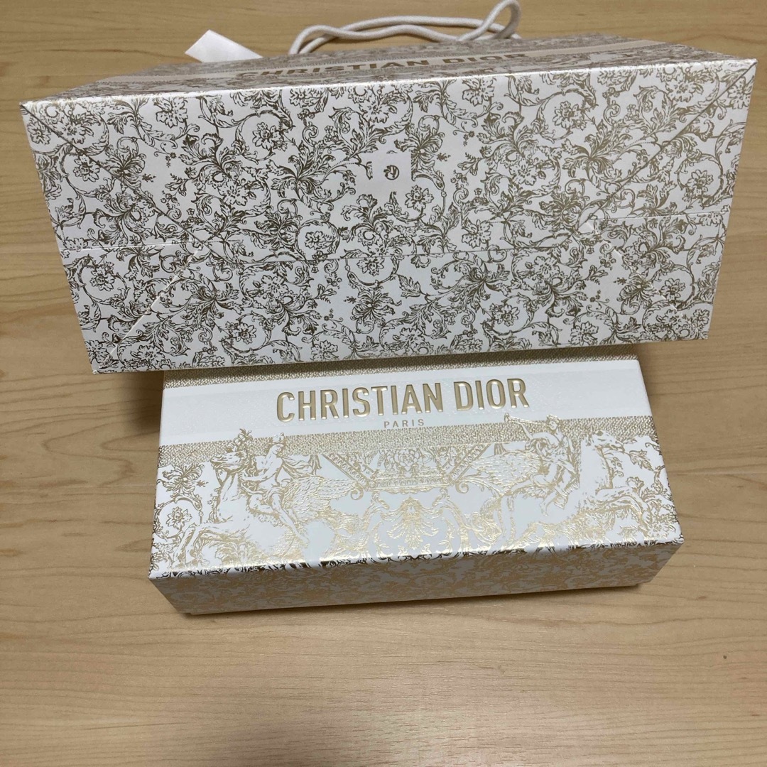 Christian Dior(クリスチャンディオール)のChristian Diorの箱と紙袋セット レディースのバッグ(ショップ袋)の商品写真