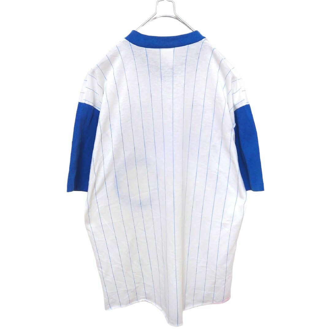 MLB(メジャーリーグベースボール)の【Chicago Cubs】USA製 ユニフォーム ロゴTシャツ A-1788 メンズのトップス(Tシャツ/カットソー(半袖/袖なし))の商品写真