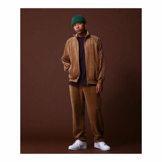 AVIREX 《COLLECTION》VELOUR TRACK PANTS