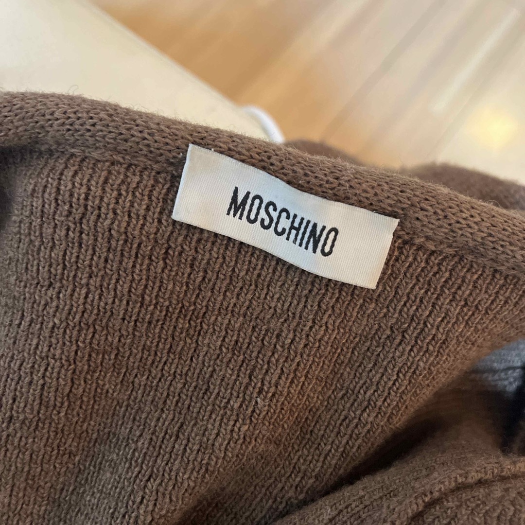 MOSCHINO(モスキーノ)のモスキーノ　カーディガン レディースのトップス(カーディガン)の商品写真