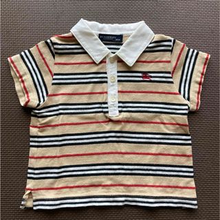 バーバリー(BURBERRY)のバーバリーチェック半袖ポロシャツ(シャツ/カットソー)