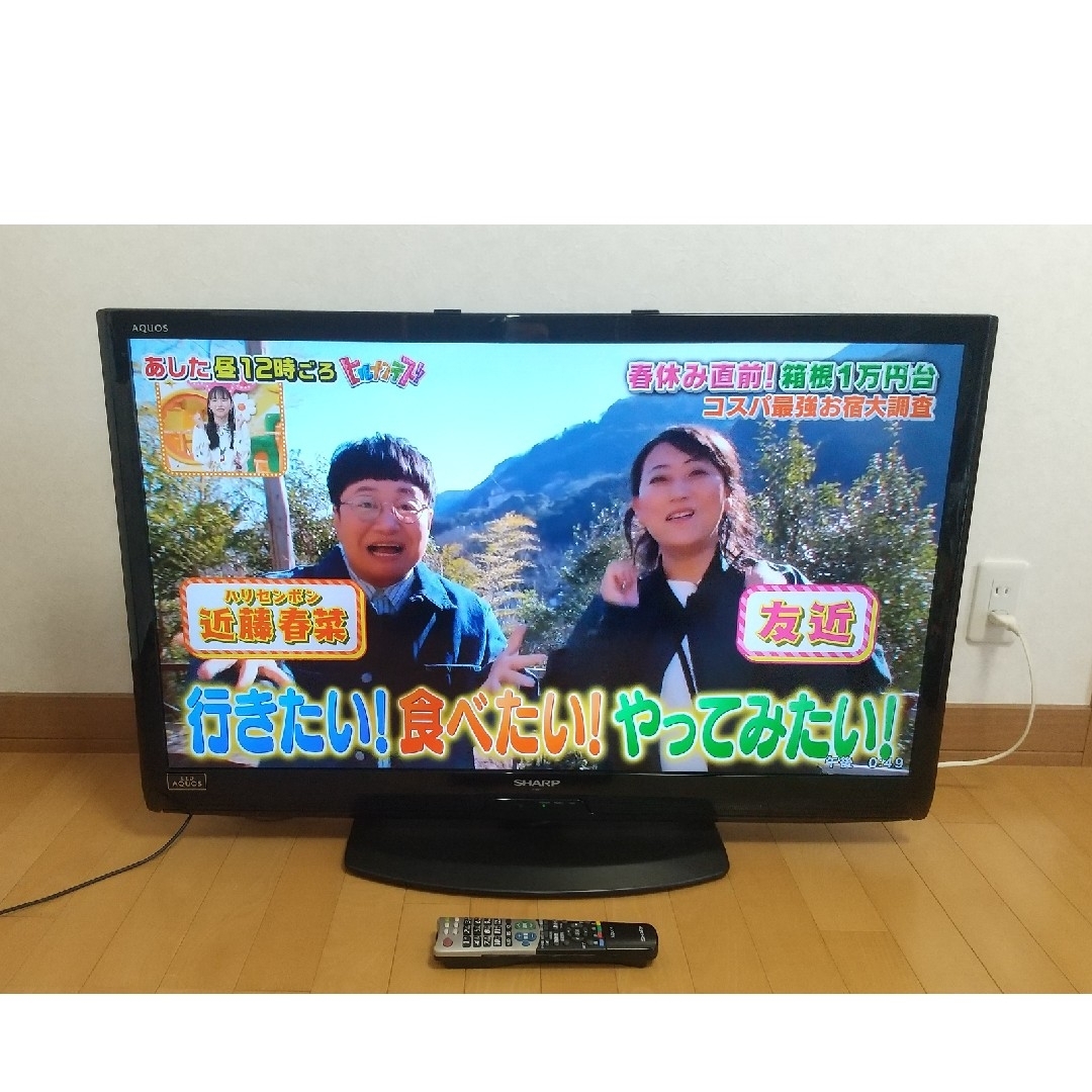 AQUOS - 【美品】SHARP AQUOS LED LC-40V7 40型 液晶テレビの通販 by 