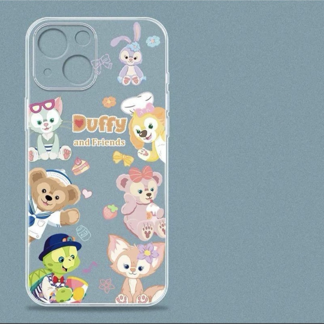 iPhoneケース　ダッフィー＆フレンズ　ダッフィー　シェリーメイ　ステラルー  スマホ/家電/カメラのスマホアクセサリー(iPhoneケース)の商品写真