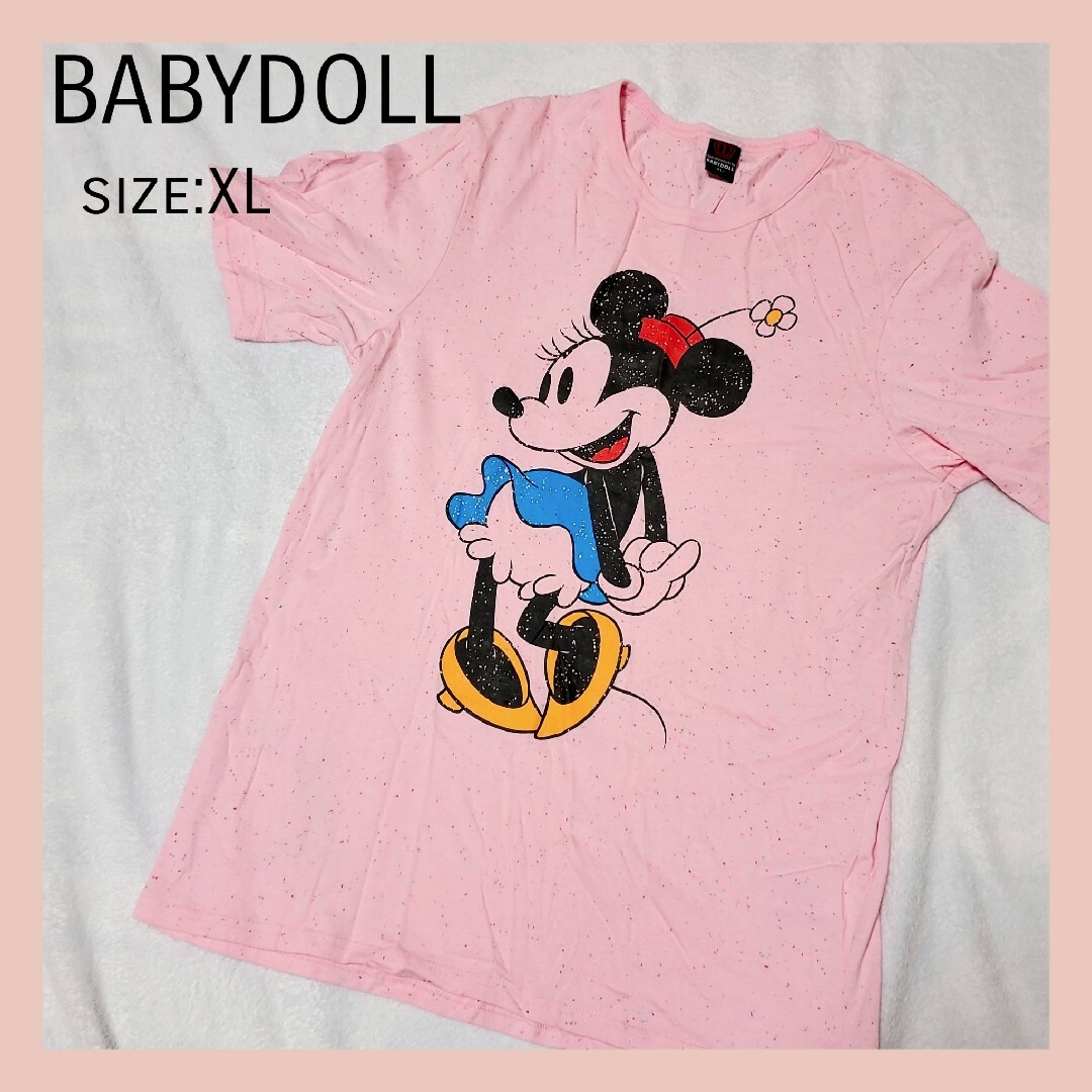 BABYDOLL(ベビードール)のBABYDOLL ミニー Tシャツ レディースのトップス(Tシャツ(半袖/袖なし))の商品写真