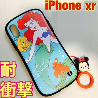 iphoneXR ケース ディズニー アリエル iFace型 耐衝撃(iPhoneケース)