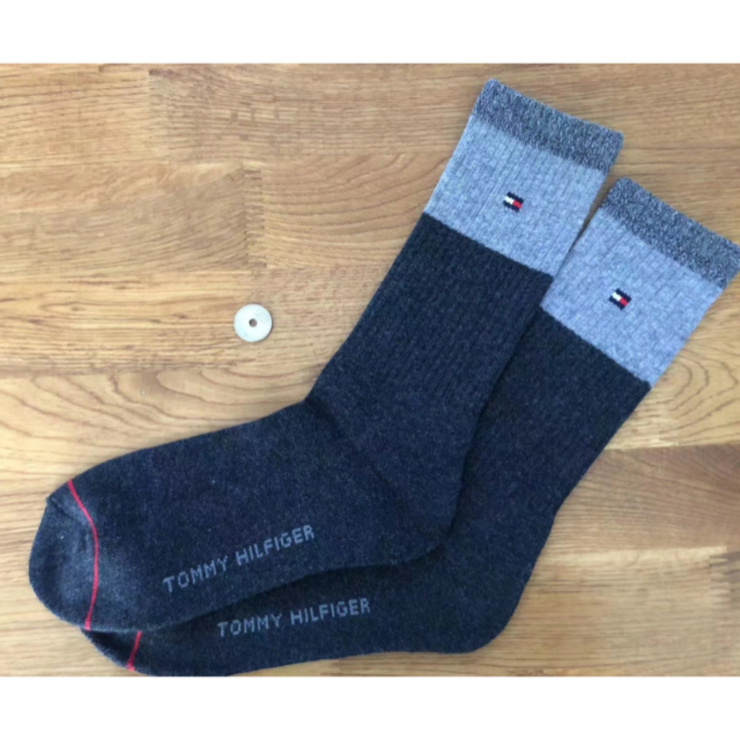 TOMMY HILFIGER(トミーヒルフィガー)の新品トミーヒルフィガーTOMMY HILFIGERメンズ3足セット843 メンズのレッグウェア(ソックス)の商品写真