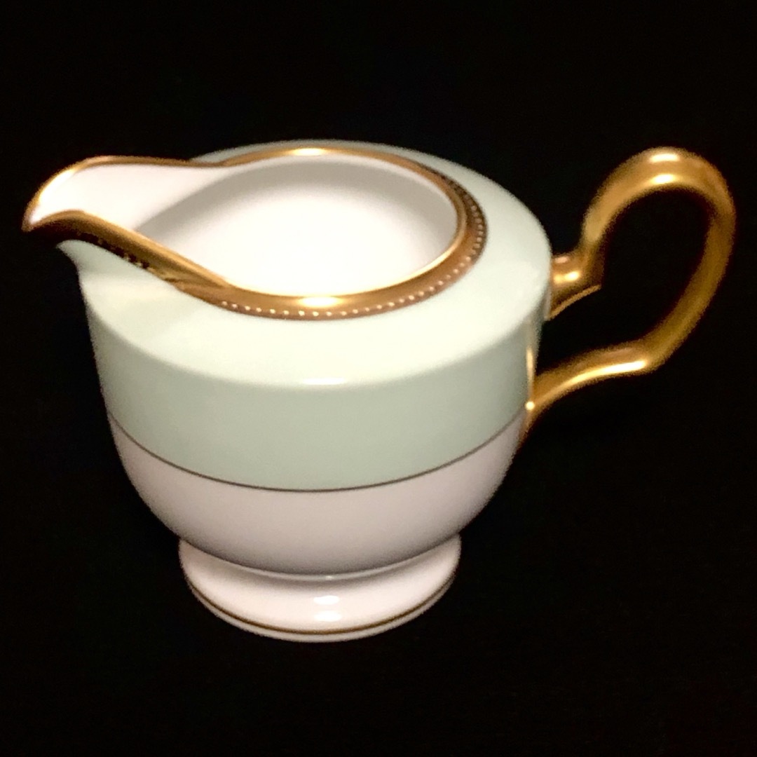 未使用品】大倉陶園 OKURA メイグリーン シュガーポット クリーマー 未使用品】大倉陶園 OKURA メイグリーン シュガーポット クリーマー