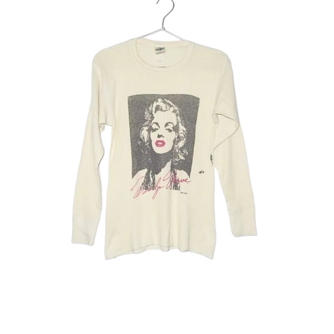 VINTAGE(ヴィンテージ)の▪️80’s【MARILYN MONROE】LONG SLEEVE メンズのトップス(Tシャツ/カットソー(七分/長袖))の商品写真