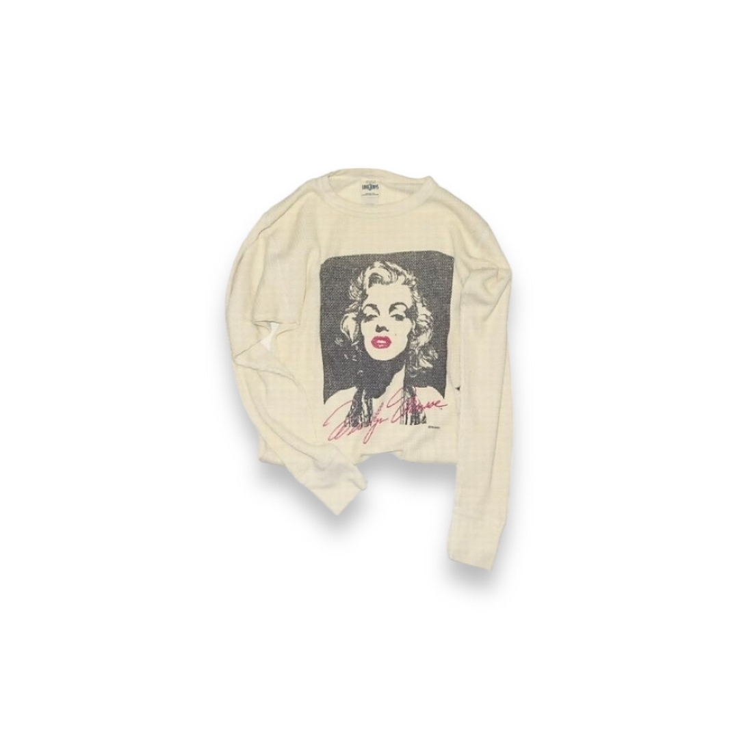 VINTAGE(ヴィンテージ)の▪️80’s【MARILYN MONROE】LONG SLEEVE メンズのトップス(Tシャツ/カットソー(七分/長袖))の商品写真