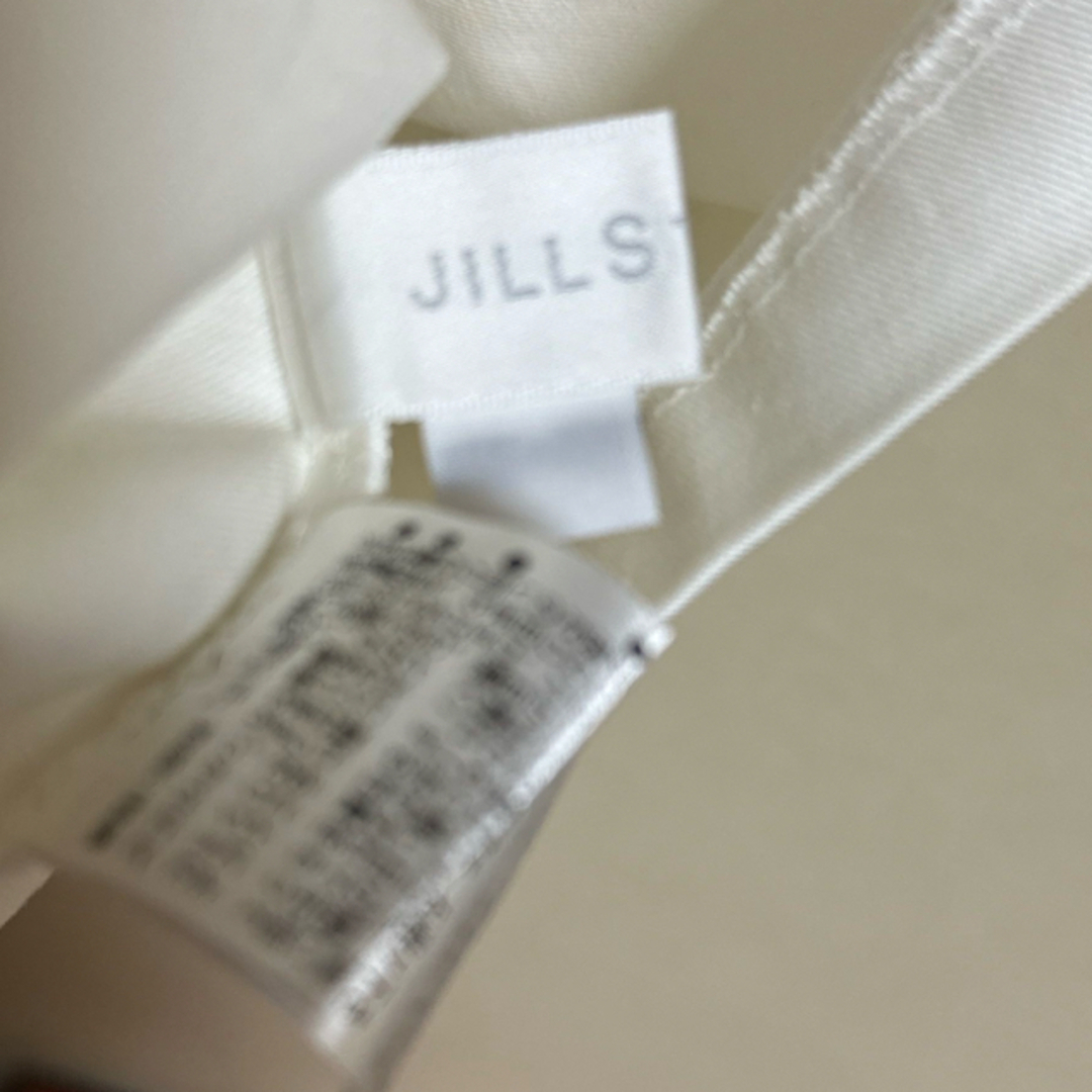 JILLSTUART(ジルスチュアート)のJILLSTUART ホワイト 　ツイルワンピース 2 レディースのワンピース(ひざ丈ワンピース)の商品写真