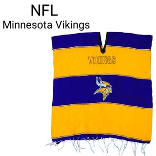 【NFL】Minnesota Vikings メキシカンポンチョ A-1789(ポンチョ)