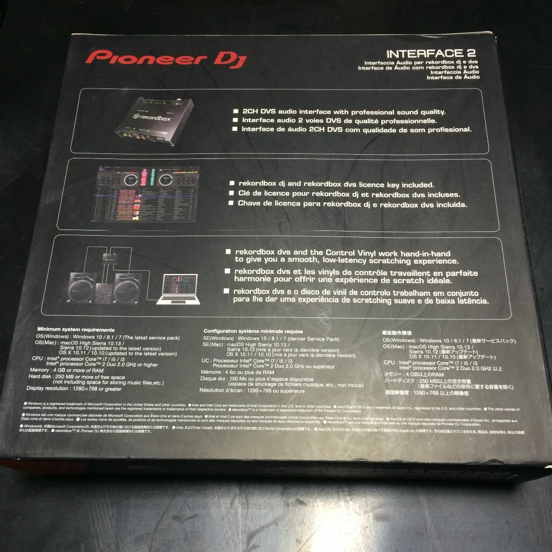 Pioneer(パイオニア)のPioneer dj INTERFACE 2 rekordbox レコボ 楽器のDJ機器(PCDJ)の商品写真
