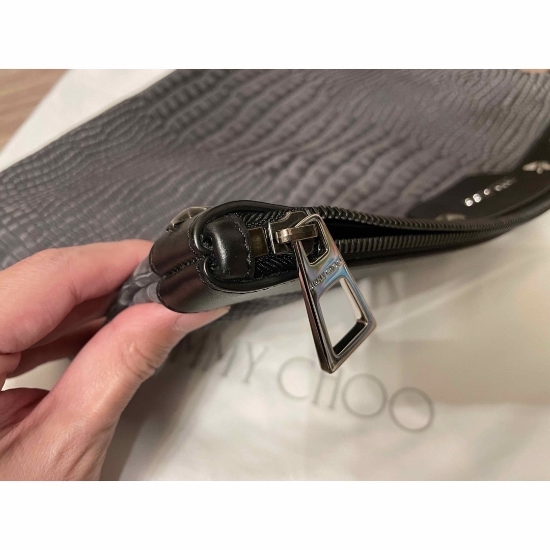 JIMMY CHOO(ジミーチュウ)のJIMMY CHOO ジミーチュウ メンズのバッグ(セカンドバッグ/クラッチバッグ)の商品写真