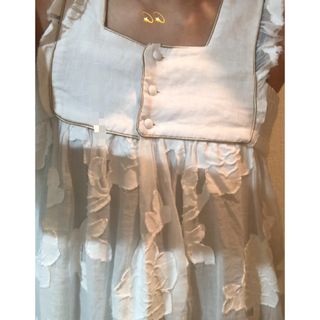 ロキエ(Lochie)のZARA kids white one-piece(ミニワンピース)