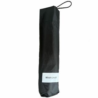 【色: ブラック】【Ｗｉｓｈ Ｌｉｓｚｔ】 折りたたみ傘 【軽量108g×直径約(その他)