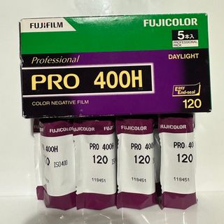 フジフイルム(富士フイルム)のFUJIFILM PRO 400H 4本(フィルムカメラ)