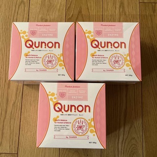 Qunon 酵素サプリメント　3箱SET 60包×3(ダイエット食品)
