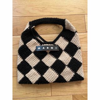 Marni - 新品秋冬マルニマーケットスモール テックウール アイボリー 