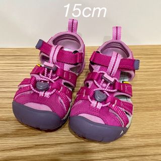 キーン(KEEN)のKEEN SEACAMP II CNX / キーン サンダル/ピンク/15cm(サンダル)