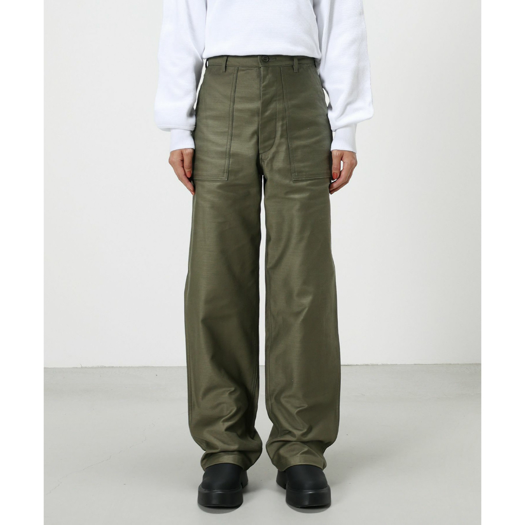 HYKE - HYKE メンズ BACK SATIN BAKER PANTS 4の通販 by 大久保 HYKE - HYKE メンズ BACK SATIN BAKER PANTS 4の通販 by 大久保