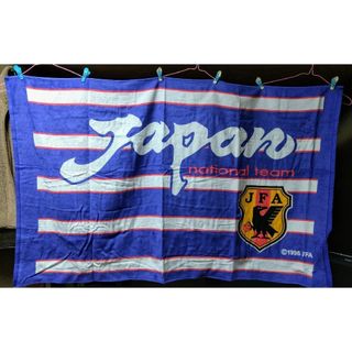 未使用☆サッカー日本代表☆超でっかいタオル(応援グッズ)