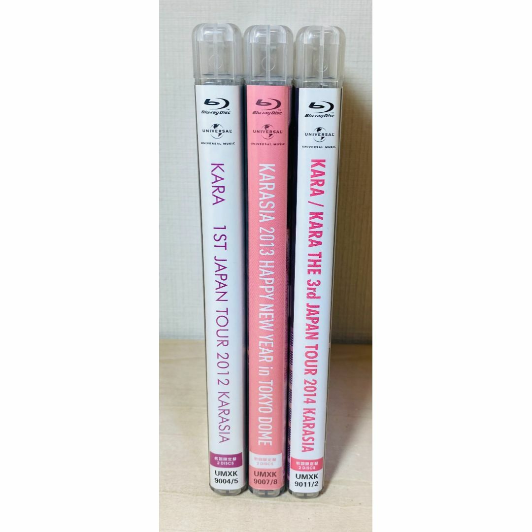 KARA ライブ Blu-ray 3枚セット 初回版 2012～2014