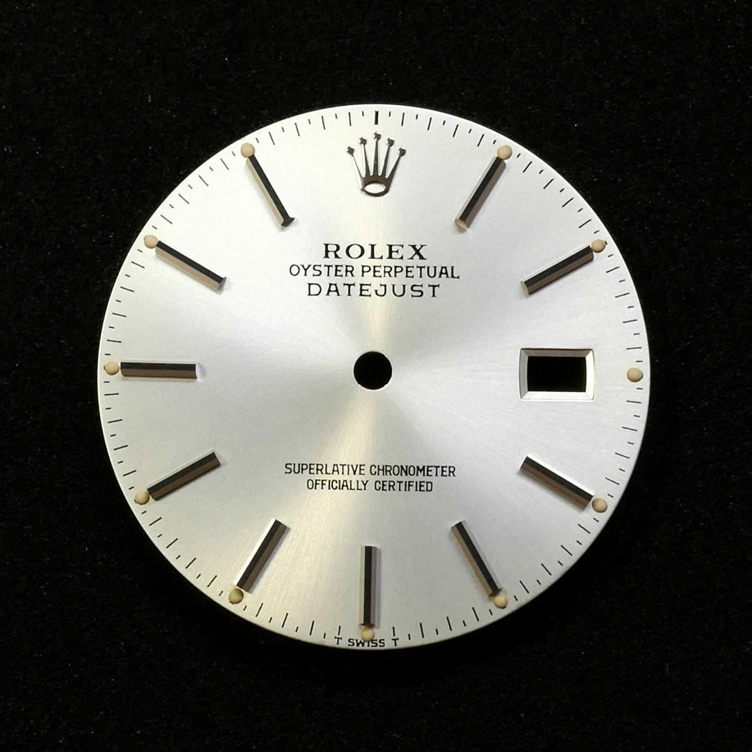 ROLEX - ROLEX純正 デイトジャスト 希少「SINGER」「センター寄り」文字盤◆P7