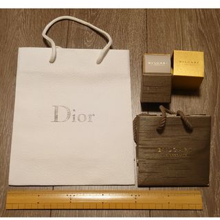 ブルガリ(BVLGARI)のDior　BVLGARI　 ショッパー　 紙袋　 ショップ袋　 ディオール　ブル(ショップ袋)