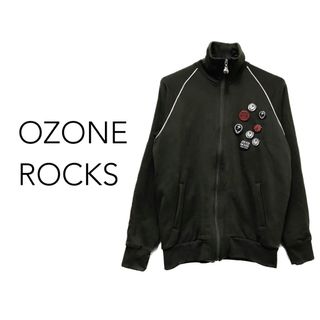 OZONE ROCKS - OZONE ROCKS【美品】《希少》90's 缶バッジ付き コットン ブルゾン